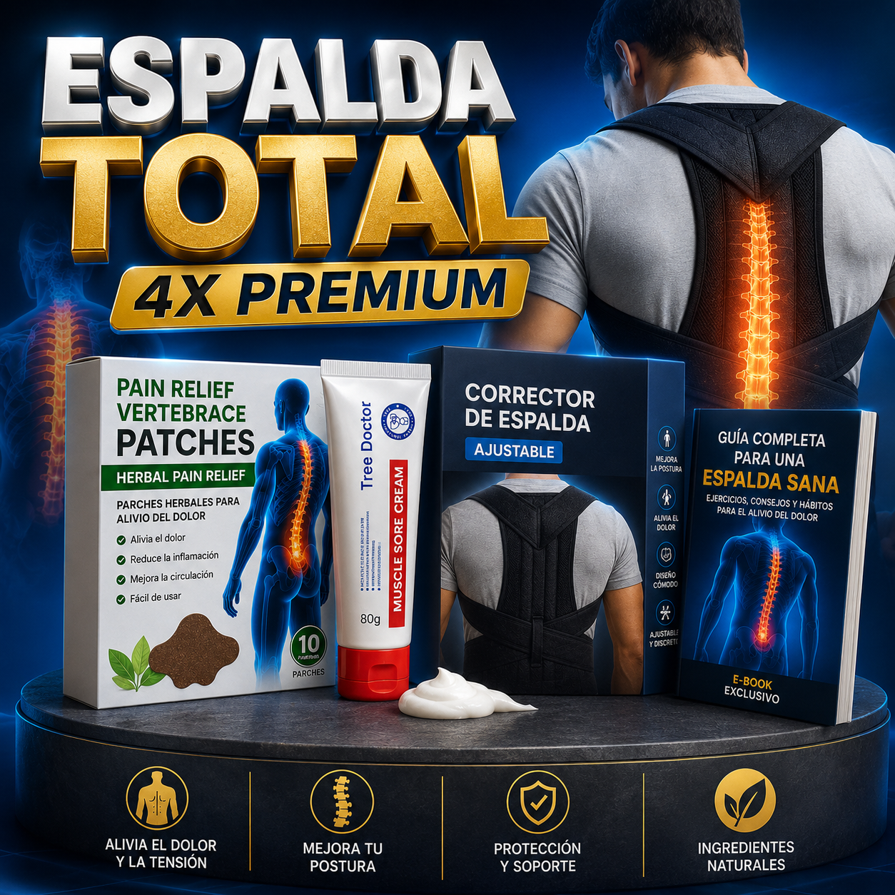ESPALDA TOTAL 4X PREMIUM