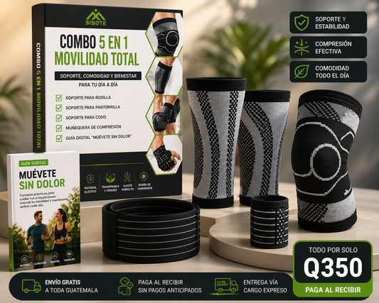 COMBO 5  EN 1 SOPORTE Y BINESTAR PARA TU DIA A DIA